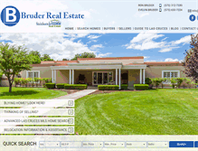 Tablet Screenshot of homesforsaleinlascruces.com